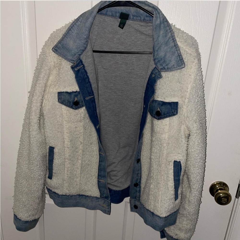 Sherpa trucker jacket
